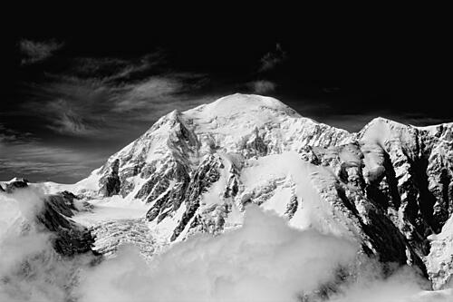 Mount McKinley in Alaskas Denali National Park II Art Print