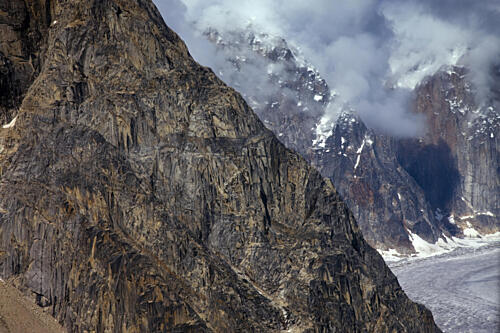 Alpine Rock, Denali National Park, Alaska Art Print