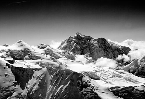North Side, Mount Hunter, Denali National Park, Alaska Art Print