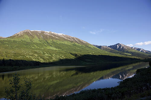 The Seward Highway in the Chugach National Forest, Alaska VI Art Print