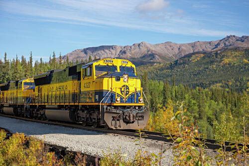 The Alaska Railroad Mark Arr I Art Print