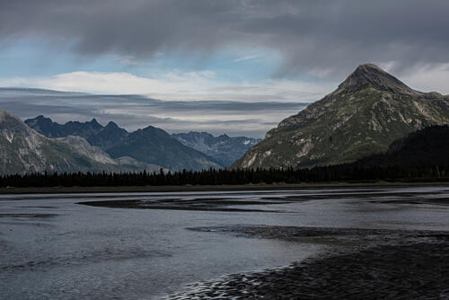 Lake Clark in Alaska or Qizhjeh Vena the Athabascan Name III Art Print