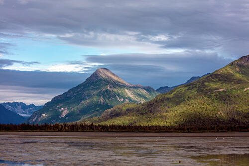Lake Clark in Alaska or Qizhjeh Vena the Athabascan Name V Art Print
