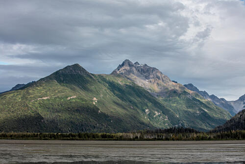 Lake Clark in Alaska or Qizhjeh Vena the Athabascan Name VI Art Print