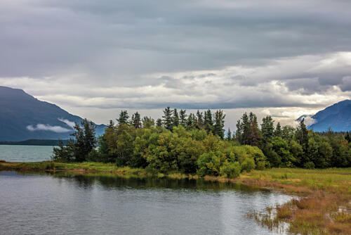 Brooks Falls, Alaska IV Art Print