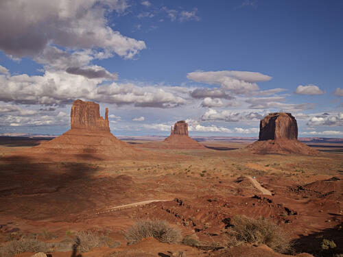 The Arizona Portion of Monument Valley Navajo Tribal Park I Art Print