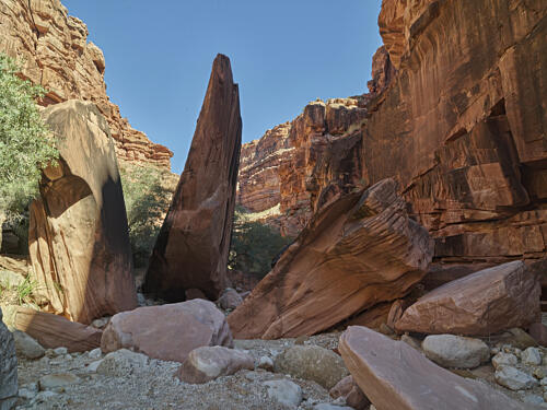 Havasu Canyon, Administered by the Havasupai Indian Tribe, Arizona Art Print