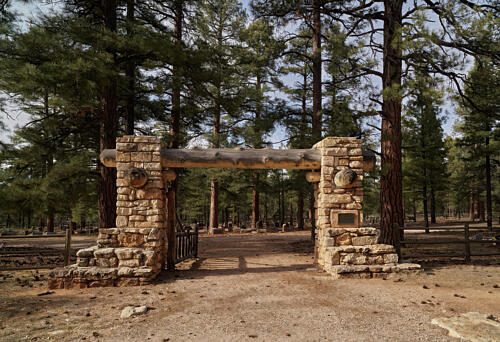 A Graveyard at Grand Canyon National Park in Northern Arizona Art Print