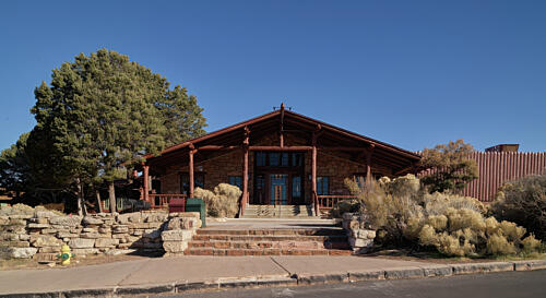 Bright Angel Lodge at Grand Canyon National Park, Arizona Art Print