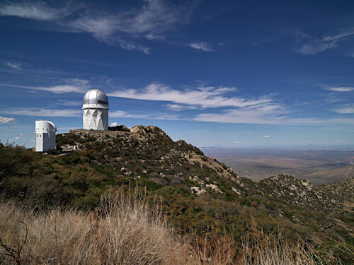 Astronomical Observatories in the Quinlan Mountains in Pima County, Arizona Art Print