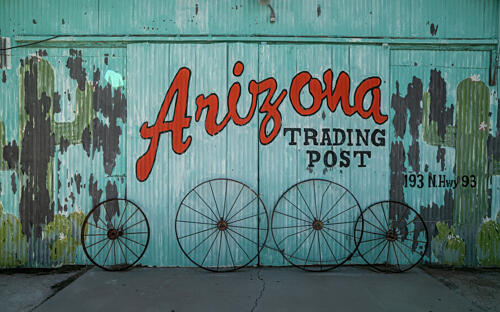 The Arizona Trading Post, Dolan Springs Art Print