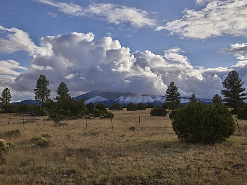 The Highland and High-Desert Terrain of Northern Arizona, Above the City of Flagstaff III Art Print