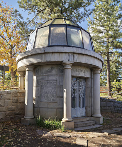 Percival Lowells Mausoleum, Lowell Observatory in Flagstaff, Arizona Art Print