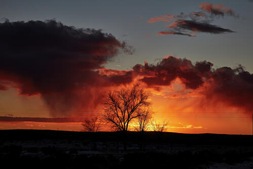 Near the Settlement of Ganado on Navajo Nation Land in Far Northeast Arizona I Art Print
