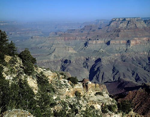 View of the Grand Canyon from the South Rim, Grand Canyon Village, Arizona V Art Print