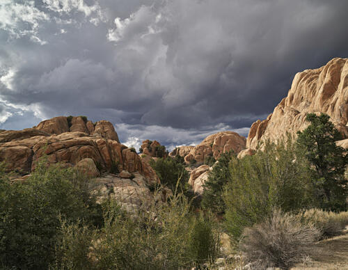The Granite Dells, Igneous-Rock Formations Near Prescott, Arizona II Art Print