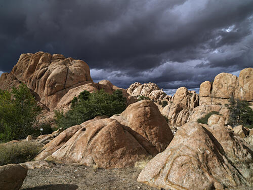 The Granite Dells, Igneous-Rock Formations Near Prescott, Arizona III Art Print