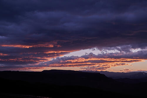 Sunset Near Page, Arizona II Art Print