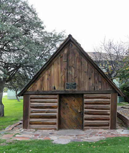 Cabin at Payson, Arizona Art Print