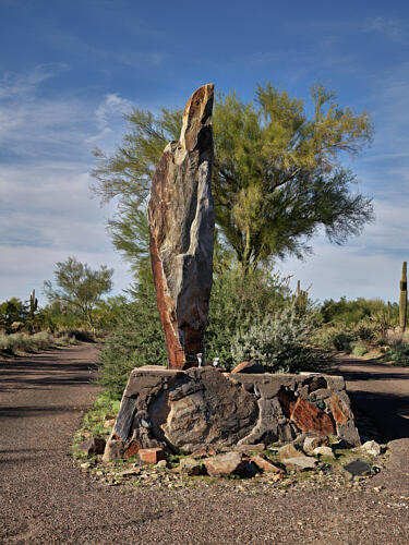 Frank Lloyd Wrights Taliesin West, in Arizonas Sonoran Desert, Scottsdale VI Art Print