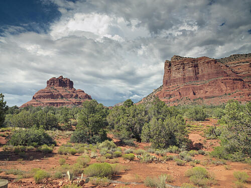 Desert View, Sedona, Arizona I Art Print