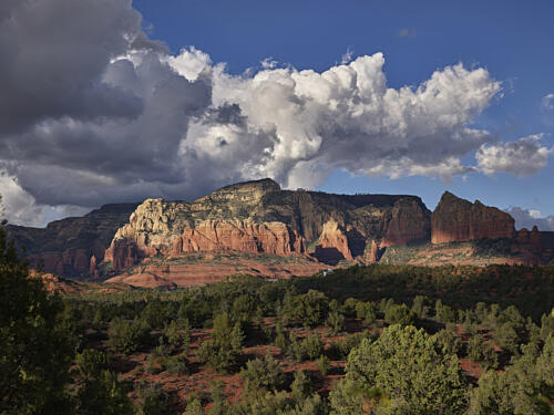 The Famous Red-Sandstone Formations That Surround Sedona, Arizona VII Art Print