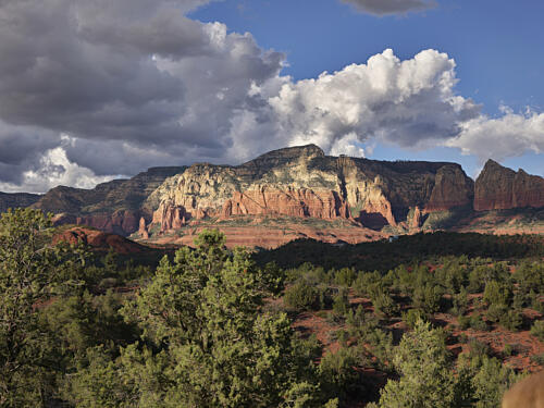 The Famous Red-Sandstone Formations That Surround Sedona, Arizona VIII Art Print