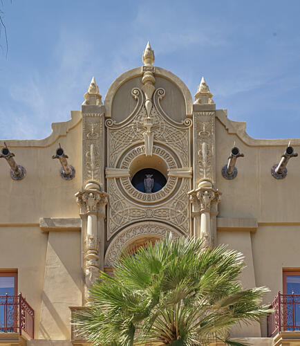 The Tucson Owls Club Mansion, Arizona Art Print