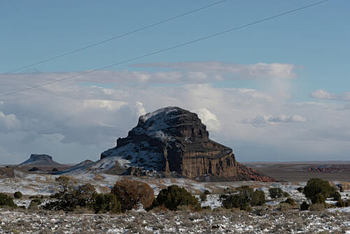 The Darling Cinder Pit, a Strip Mining Operation Near Winona, Arizona Art Print