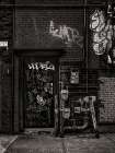 Alleyway Pipes No 4 Art Print