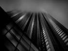 Downtown Toronto Fogfest No 10 Art Print