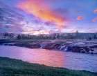 Firehole River-Yellowstone National Park-Wyoming Art Print