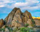 Alabama Hllls and Sierra Nevada-California-USA Art Print