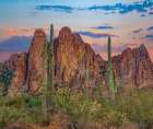 Usury Mountains from Tortilla Flat-Arizona-USA Art Print