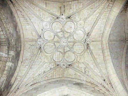 Church Ceiling in France Photography Print
