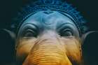 Elephant Sculpture, Trust Ganesha Art Print