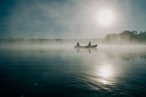 Fishing at Ocala, United States Art Print