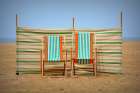 On the Beach Art Print