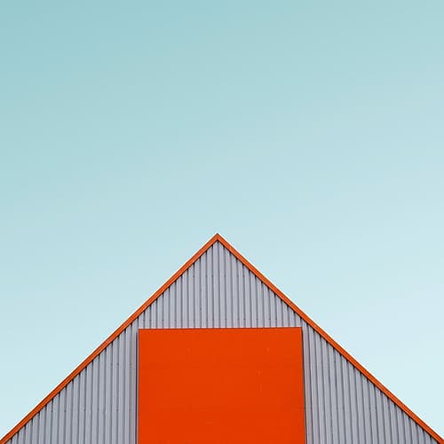 Red Roof Photography Print