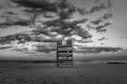 Lifeguard Tower Number 8 at the Bradley Beach Art Print