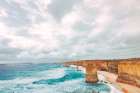 Seashore at Twelve Apostles Art Print
