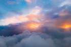 Sunrise Above the Clouds Art Print