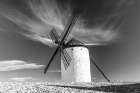 Windmill Landscape Print