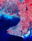 Beihai - Guangxi China Viewed from Space Art Print