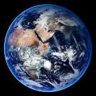 The Eastern Hemisphere of Earth Art Print