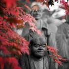 Buddha Statues Art Print