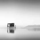Cabin and Estuary Art Print
