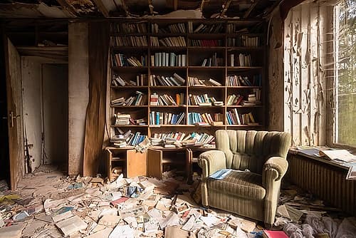 Book Room Photography Print
