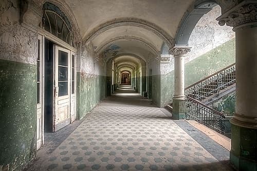 Hallway Full of Decay Classical Print