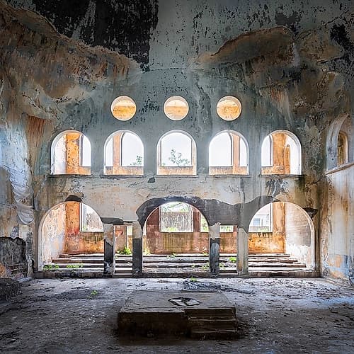 Abandoned Synagoge Photography Print